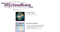 Desktop Screenshot of mycloudbase.com